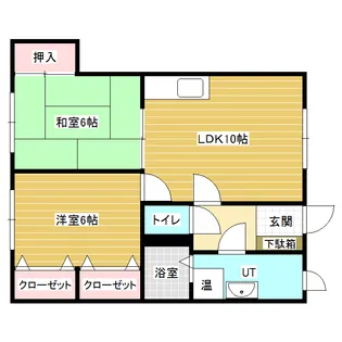 ウィズ【2階】の間取り