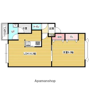 アークヒルズ【2階】の間取り