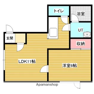 メゾンマリエⅣ【2階】の間取り