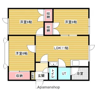 ロイヤルエクセレンスⅠ【2階】の間取り