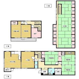 コーポ亀田【2階】の間取り