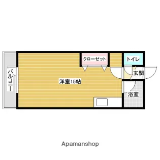 ウィングハイツA【2階】の間取り