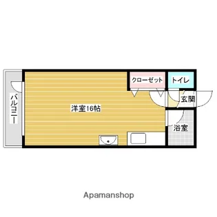 ウィングハイツA【3階】の間取り