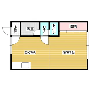 華コーポ【2階】の間取り