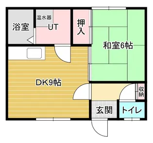 マイルドハイツ【1階】の間取り