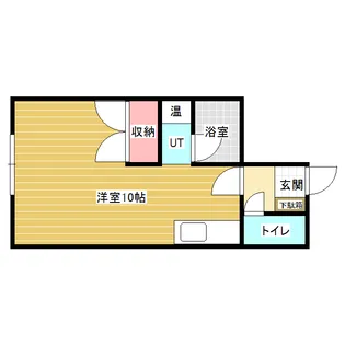 明星マンション【3階】の間取り