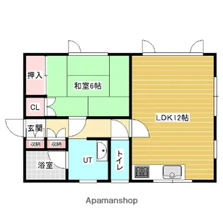ハッピーレジデンス【2階】の間取り