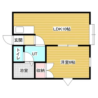 メゾンパーク【1階】の間取り