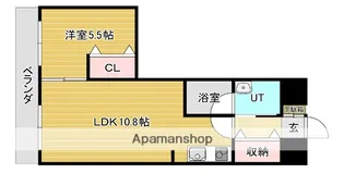 アーバンヴィレッジ岩見沢【3階】の間取り