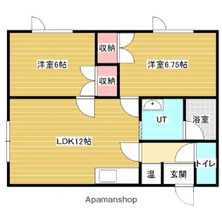 ウイング101【2階】の間取り