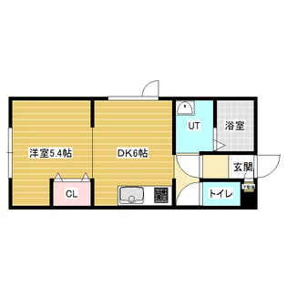 クリオ2・3【1階】の間取り