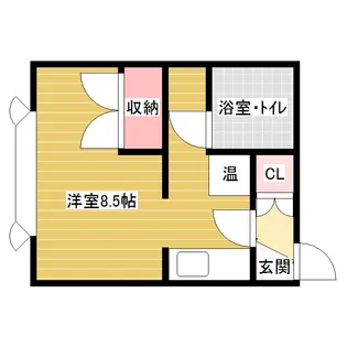 ハイツトレンディ8・2【2階】の間取り
