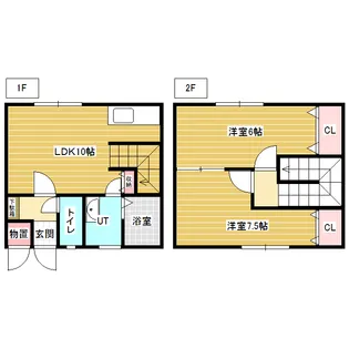 ファミーユ雅【1階】の間取り