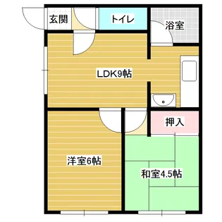 メゾンめぐろ【2階】の間取り
