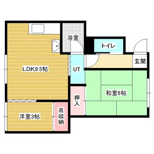 メゾンめぐろ【2階】の間取り