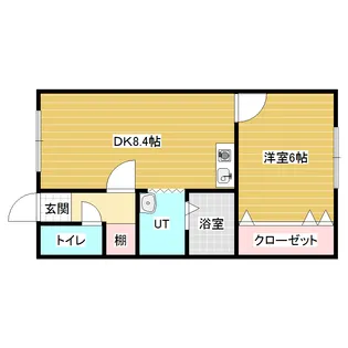 Y・Kコーポ【1階】の間取り