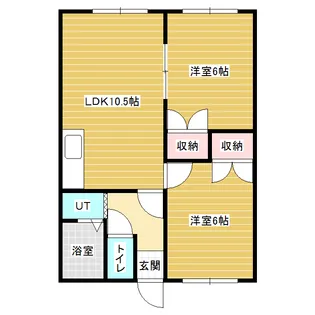PHDハイム【2階】の間取り