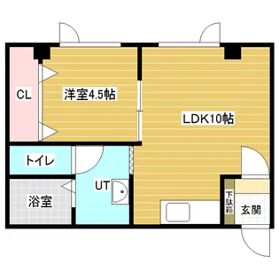 GRAND SCHI HEIL【5階】の間取り