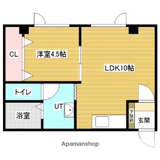 GRAND SCHI HEIL【2階】の間取り