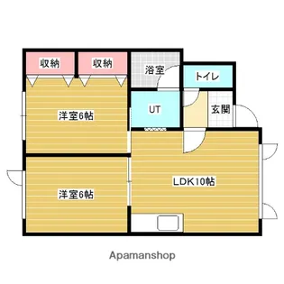 トーケンハイツⅤ【2階】の間取り