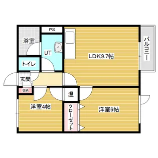 TOUCH02【1階】の間取り