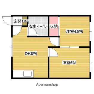エイトマンション【1階】の間取り