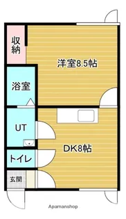 リヴィエール恵【1階】の間取り