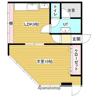 オオゼキビル【2階】の間取り