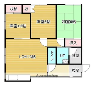 コーポめぐろ【2階】の間取り