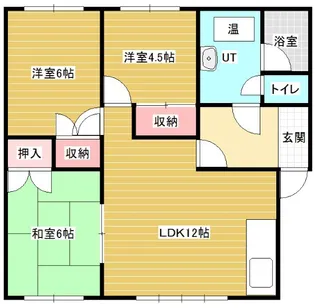 ルミエールC【2階】の間取り