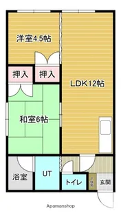 エイトコーポⅡ【2階】の間取り