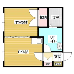 グリーンヴィラ緑が丘【4階】の間取り