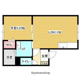 K’SコートⅤ【2階】の間取り