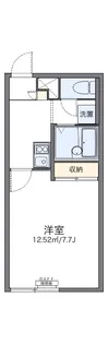 レオパレスフロリード【105号室】の間取り