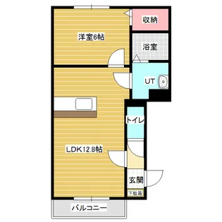 ユーミー元町公園【1階】の間取り