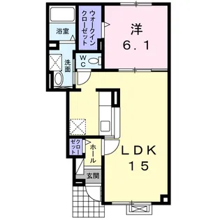 タントミール【1階】の間取り