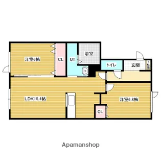 EL MANANA【1階】の間取り