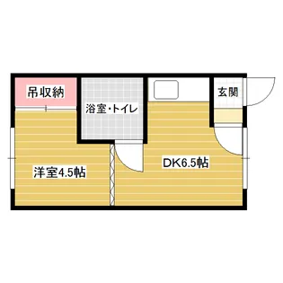 セブンハイツ【1階】の間取り