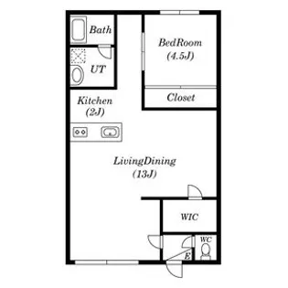レナトス南町【101号室】の間取り