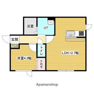 エイトヴィレッジ【2階】の間取り