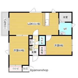 リ−ベンデールⅡ【2階】の間取り