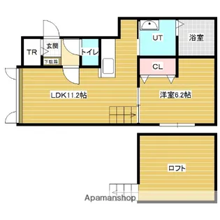 レジェンダリーⅠ【2階】の間取り
