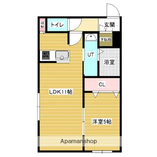 REVE【2階】の間取り
