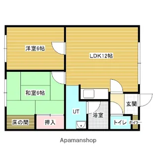 グランデュール313【2階】の間取り