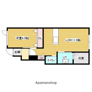 ケーズコートⅦ【1階】の間取り