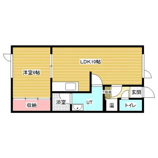 プレジデント66【1階】の間取り