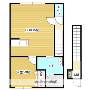 シア・メゾン【2階】の間取り