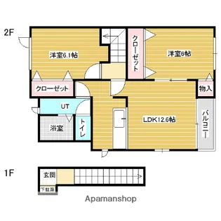BELTA【2階】の間取り