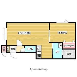 ELEGANT大和【2階】の間取り