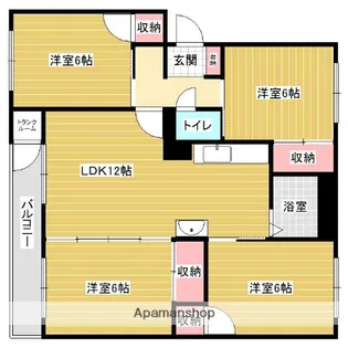 HORSE WIN 9【3階】の間取り